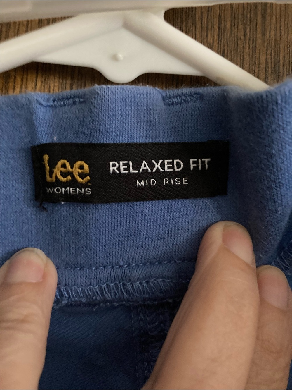 Lee Women's Light Blue Cargo Shorts - Picture 5 of 7